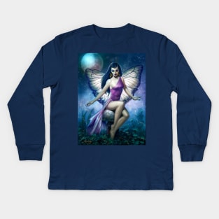 Moon Fairy Kids Long Sleeve T-Shirt